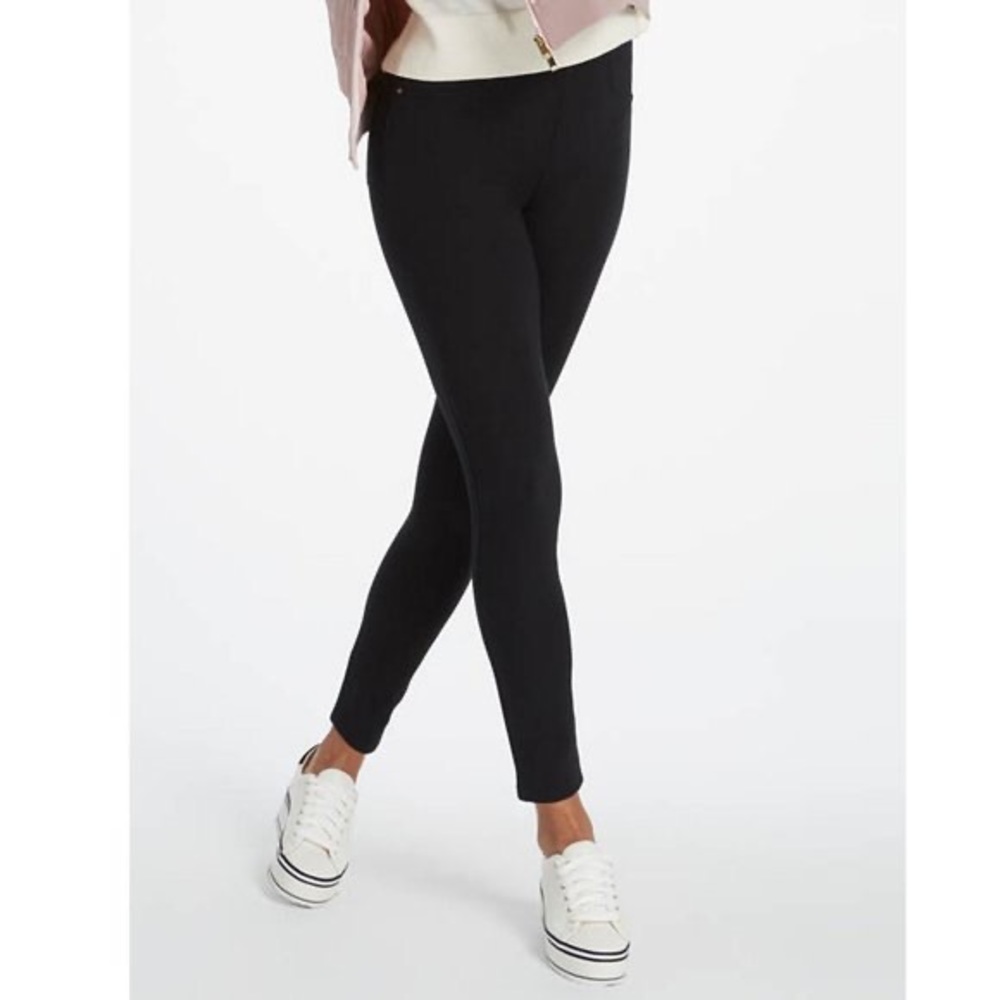 Vince Over Dyed Black Skinny Jeans